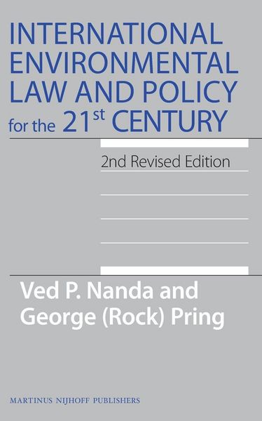 Produktbild: International Environmental Law and Policy for the 21st Century