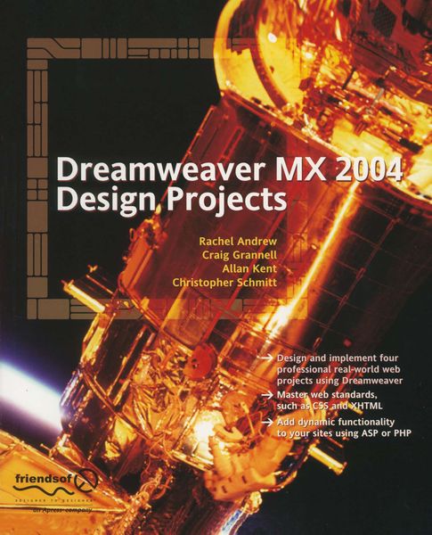 Produktbild: Dreamweaver MX 2004 Design Projects