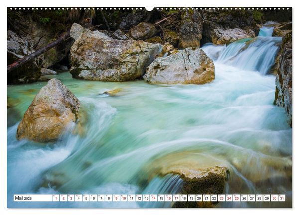 Produktbild: Berchtesgadener Alpen - Landschaften zum Tr&auml;umen (hochwertiger Premium Wandkalender 2026 DIN A2 quer), Kunstdruck in Hochglanz
