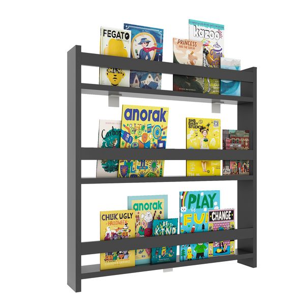Produktbild: Holz Kinderregal B&uuml;cherregal Kinder Regal Kidos