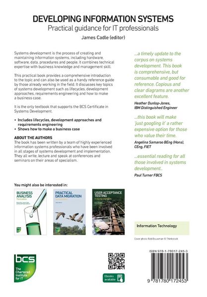 Produktbild: Developing Information Systems