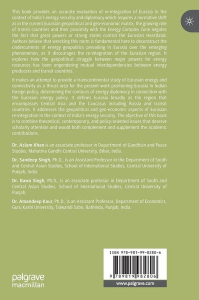 Produktbild: India&rsquo;s Energy Diplomacy in Eurasia