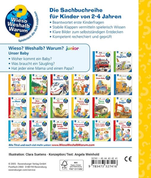 Produktbild: Unser Baby / Wieso? Weshalb? Warum? Junior Bd. 12