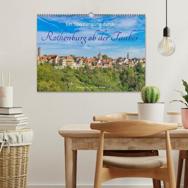 Produktbild: Ein Spaziergang durch Rothenburg ob der Tauber (Wandkalender 2027 DIN A3 quer), CALVENDO Monatskalender
