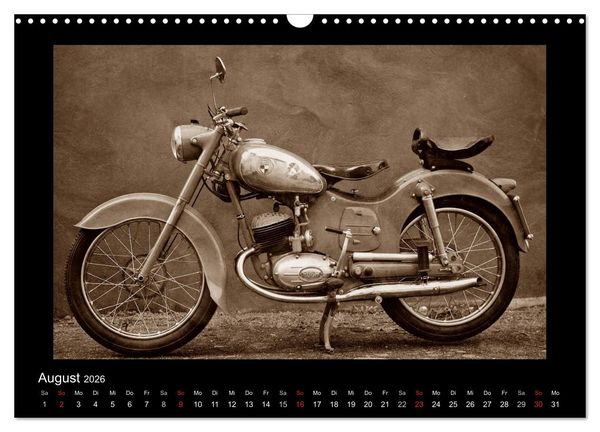 Produktbild: Motorrad Oldtimer aus &Ouml;sterreich (Wandkalender 2026 DIN A3 quer), CALVENDO Monatskalender