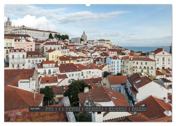 Produktbild: Portugals Atlantikk&uuml;ste (hochwertiger Premium Wandkalender 2026 DIN A2 quer), Kunstdruck in Hochglanz