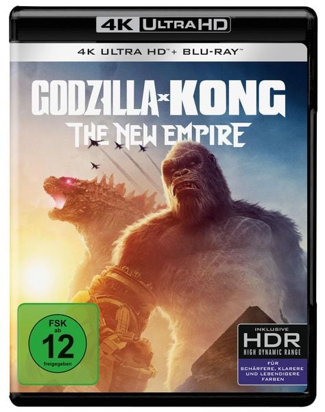Godzilla x Kong: The New Empire (4K Ultra HD) + (Blu-ray), Blu-ray 4K