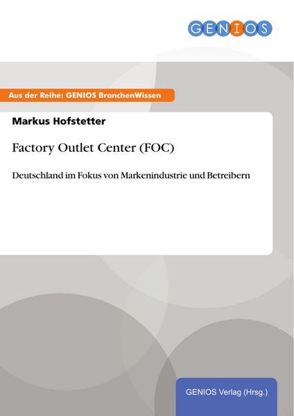 Produktbild: Factory Outlet Center (FOC)