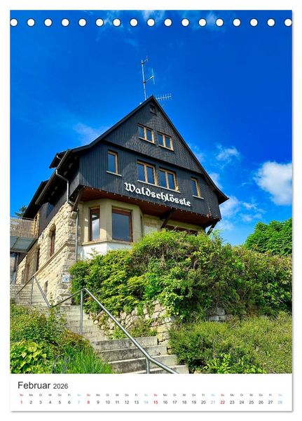 Produktbild: Rund um Fellbach (Tischkalender 2026 DIN A5 hoch), CALVENDO Monatskalender