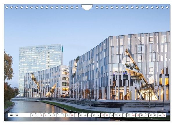 Produktbild: D&uuml;sseldorf - Momente einer Reise (Wandkalender 2027 DIN A4 quer), CALVENDO Monatskalender