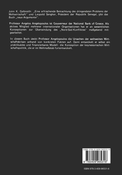 Produktbild: Zu einer Nach-Keynesianischen Weltwirtschaftspolitik