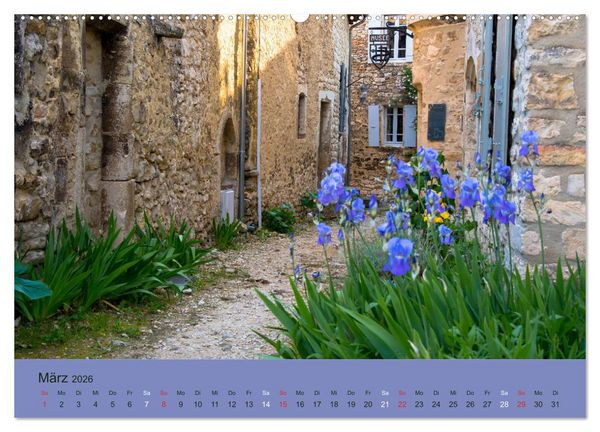 Produktbild: Provenzalisches Drome (Wandkalender 2026 DIN A2 quer), CALVENDO Monatskalender