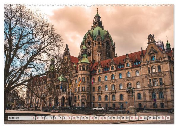 Produktbild: Sch&ouml;nes Hannover (hochwertiger Premium Wandkalender 2026 DIN A2 quer), Kunstdruck in Hochglanz