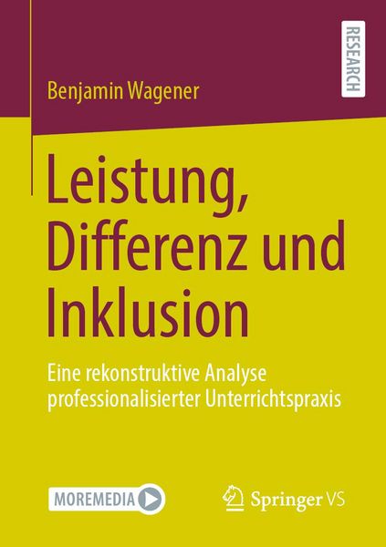 Produktbild: Leistung, Differenz und Inklusion