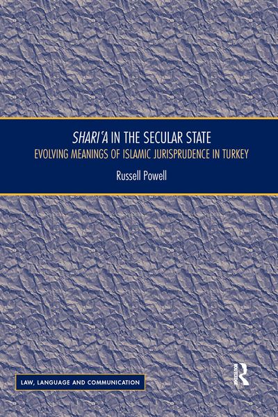 Produktbild: Powell, R: Shari`a in the Secular State