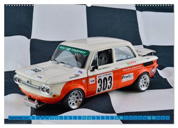 Produktbild: NSU TT CUP Auch im Kleinen ganz Gro&szlig; (hochwertiger Premium Wandkalender 2026 DIN A2 quer), Kunstdruck in Hochglanz