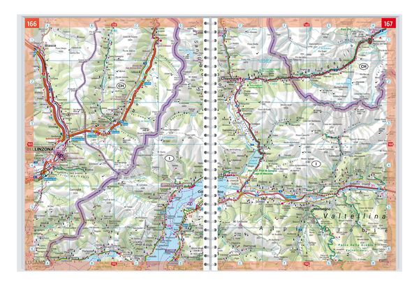 Produktbild: Freytag & berndt Autoatlas Die Alpen 1:150.000