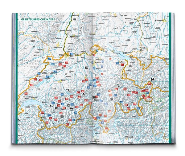 Produktbild: Kümmerly+Frey Wanderführer Wanderparadies Schweiz Band 2