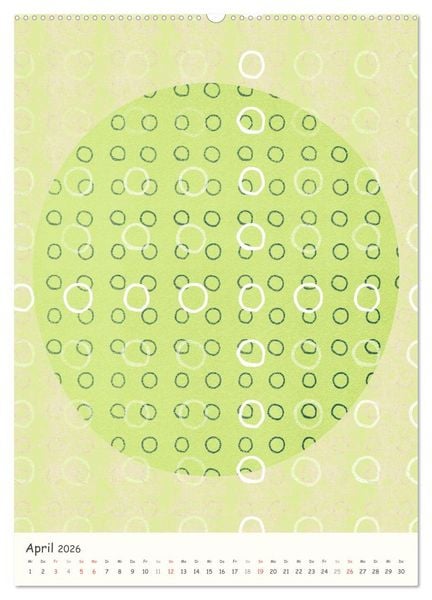 Produktbild: Punkt Punkt Punkt (hochwertiger Premium Wandkalender 2026 DIN A2 hoch), Kunstdruck in Hochglanz