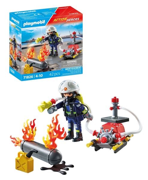 Produktbild: PLAYMOBIL 71826 L&ouml;schung eines Gastanks