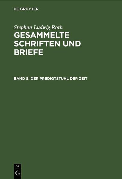 Produktbild: Der Predigtstuhl der Zeit