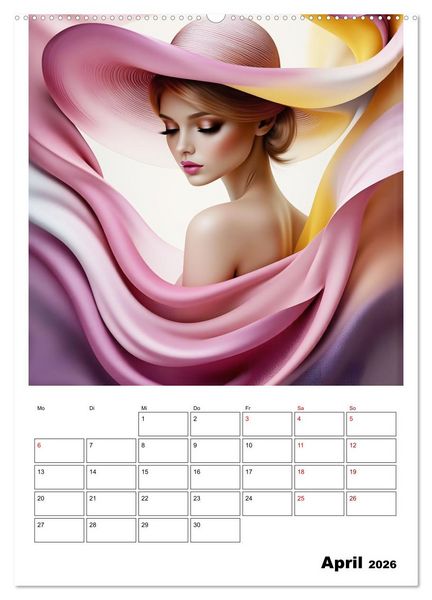 Produktbild: Hinrei&szlig;ende Portraits (hochwertiger Premium Wandkalender 2026 DIN A2 hoch), Kunstdruck in Hochglanz