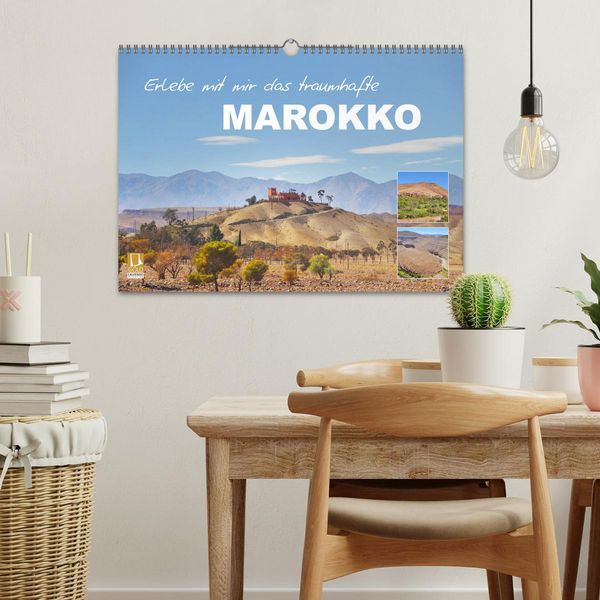 Produktbild: Erlebe mit mir das traumhafte Marokko (Wandkalender 2026 DIN A3 quer), CALVENDO Monatskalender