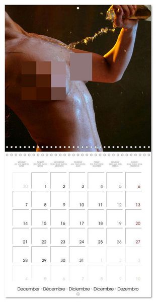 Produktbild: Eau Nue (Calendrier mural carr&eacute; 2026 30x30 cm) Calendrier double avec une page pour vos prises de notes