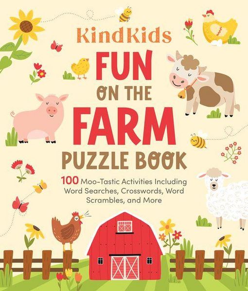 Produktbild: Kindkids Fun on the Farm Puzzle Book