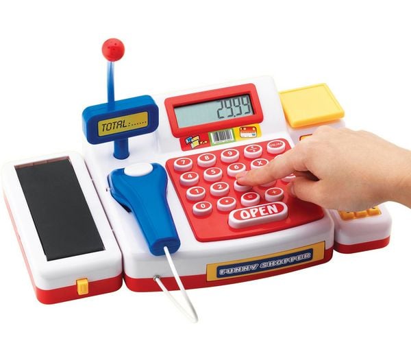 Produktbild: Supermarktkasse mit Scanner