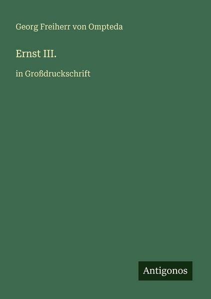 Produktbild: Ernst III.