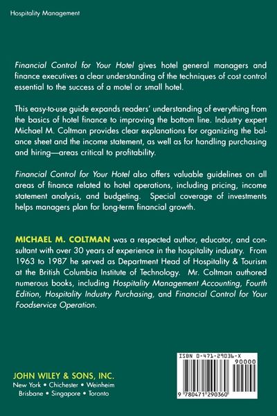 Produktbild: Financial Control for Your Hotel
