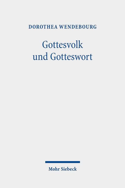 Produktbild: Gottesvolk und Gotteswort