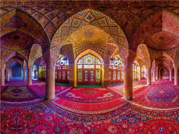 Produktbild: CALVENDO Puzzle Nasir al Molk- Moschee in Schiras 1000 Teile Lege-Gr&ouml;&szlig;e 64 x 48 cm Foto-Puzzle Bild von Daniel Ricardo Gonzalez Photography