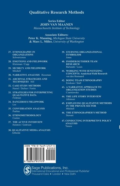 Produktbild: Gender Issues in Ethnography