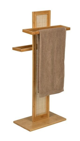 Produktbild: Handtuchst&auml;nder Mod. Allegre, aus Bambus und Rattan