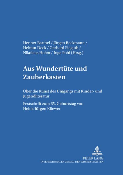 Produktbild: Aus &laquo;Wundertuete&raquo; und &laquo;Zauberkasten&raquo;