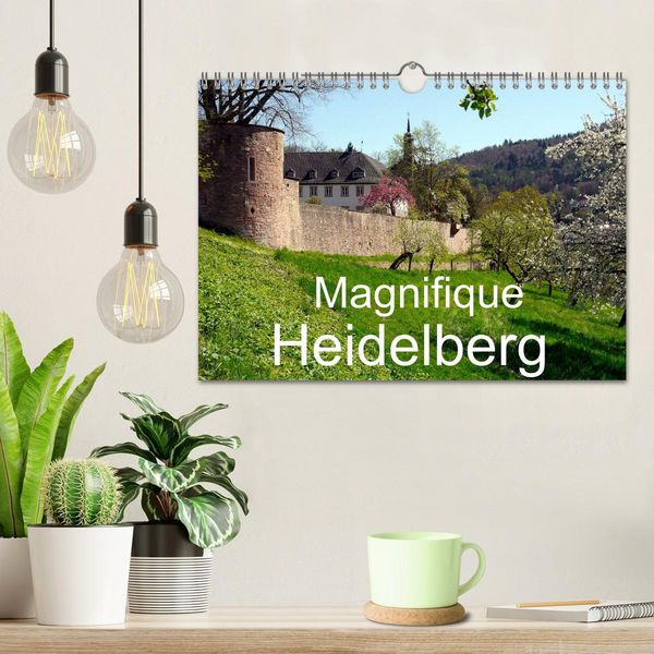 Produktbild: Magnifique Heidelberg (Calendrier mural 2026 DIN A4 vertical), CALVENDO calendrier mensuel
