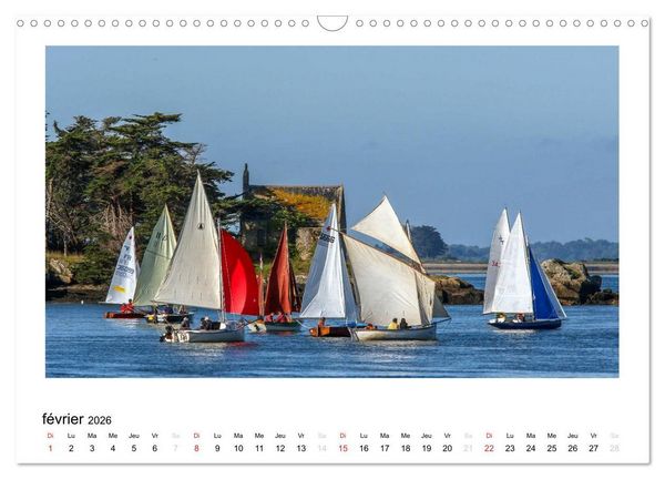 Produktbild: Toutes voiles dehors (Calendrier mural 2026 DIN A3 vertical), CALVENDO calendrier mensuel