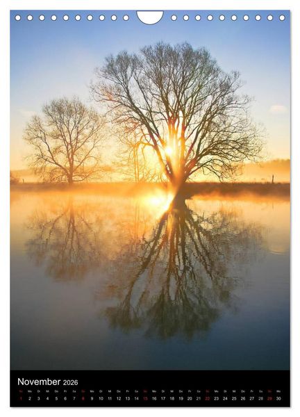 Produktbild: Gespiegelte Natur (Wandkalender 2026 DIN A4 hoch), CALVENDO Monatskalender
