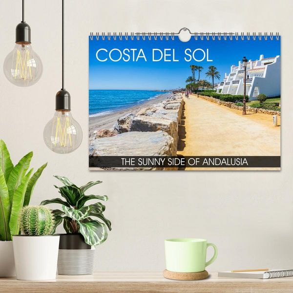 Produktbild: Costa del Sol - the sunny side of Andalusia (Wall Calendar 2026 DIN A4 landscape), CALVENDO 12 Month Wall Calendar