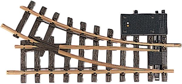 LGB - Elektrische Weiche rechts, R1, 30°