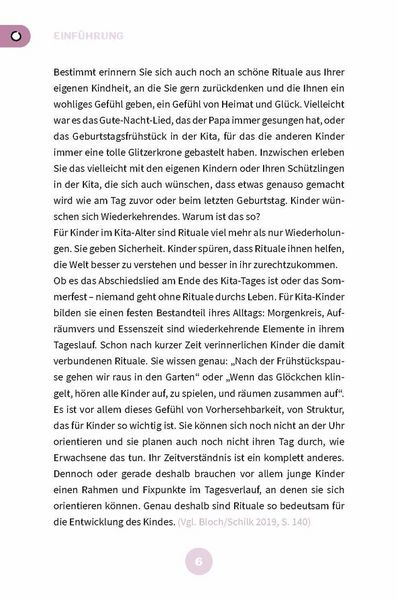 Produktbild: Rituale in der Kita