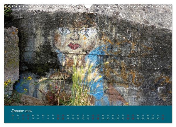 Produktbild: KUNSTORTE (Wandkalender 2026 DIN A3 quer), CALVENDO Monatskalender