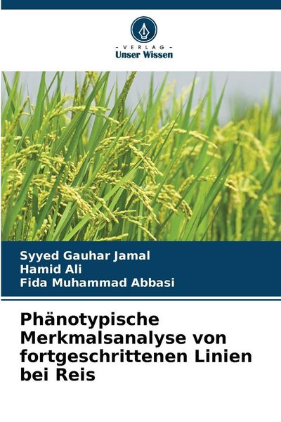 Produktbild: Ph&auml;notypische Merkmalsanalyse von fortgeschrittenen Linien bei Reis