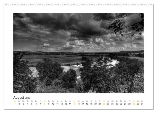 Produktbild: Weserbergland Impressionen (hochwertiger Premium Wandkalender 2026 DIN A2 quer), Kunstdruck in Hochglanz