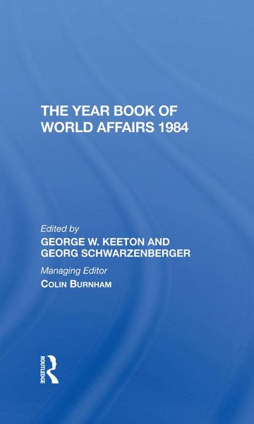 Produktbild: The Year Book Of World Affairs 1984