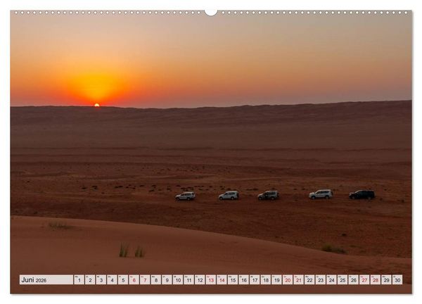 Produktbild: Oman - Eine Fotoreise (hochwertiger Premium Wandkalender 2026 DIN A2 quer), Kunstdruck in Hochglanz