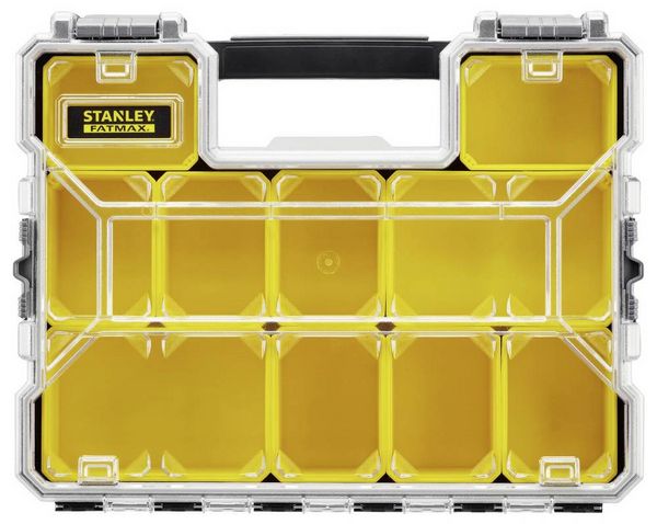 Produktbild: STANLEY Sortimentskasten (L x B x H) 446 x 432 x 330mm Anzahl F&auml;cher: 10 Inhalt 1St.