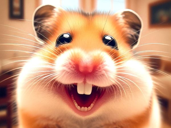 Produktbild: CALVENDO Puzzle Grinsender Hamster | 1000 Teile Lege-Gr&ouml;&szlig;e 64x48cm Foto-Puzzle f&uuml;r gl&uuml;ckliche Stunden